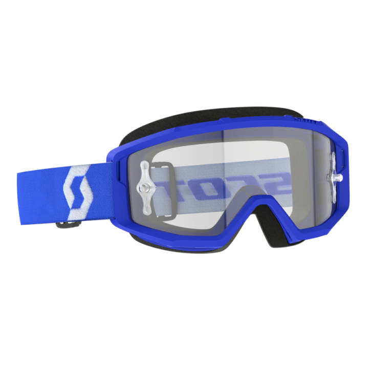 Maschera Scott primal blue/white clear
