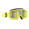 Maschera Scott primal yellow chrome
