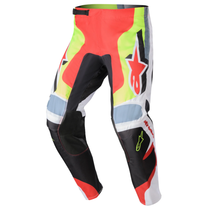 Alpinestars fluid agent pants mars red yellow fluo