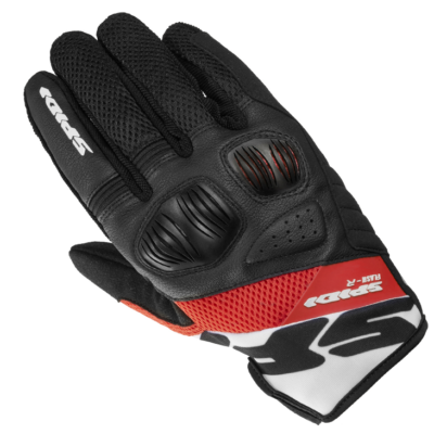 Spidi guanto in tessuto flash-R evo rosso