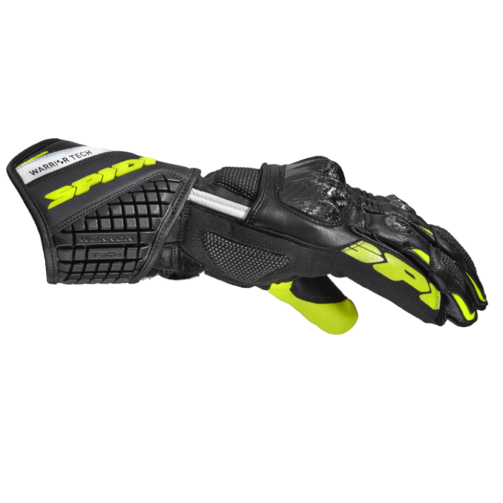 Guanto Spidi carbo 5 nero/giallo fluo - immagine 2