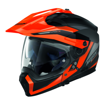 Nolan n70-2 x stunner n-com 52 flat black