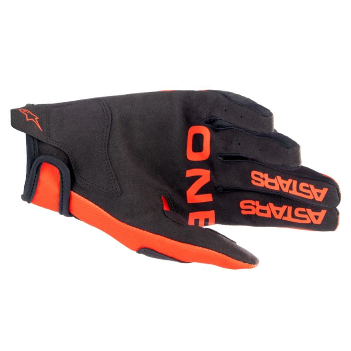 Alpinestars radar gloves hot orange black - immagine 2