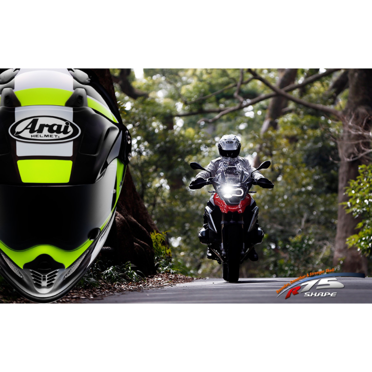 Casco Arai tourx-4 depart red metallic - immagine 2