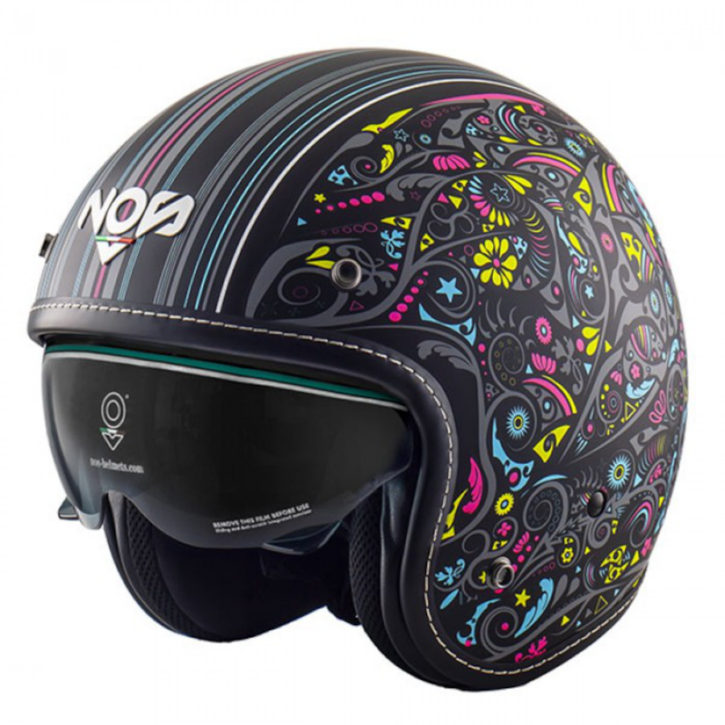 Casco Nos ns-1 open face freedom black
