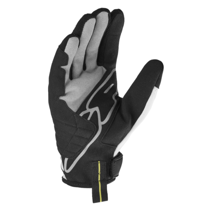 Spidi guanto in tessuto flash-r evo nero/bianco b79 011 - immagine 2