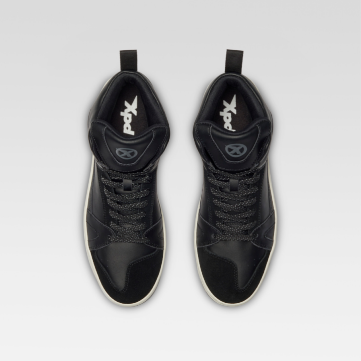 Xpd moto-1 sneakers  pelle nera