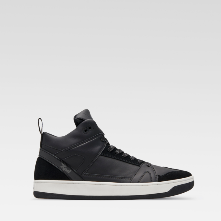 Xpd moto-1 sneakers  pelle nera - immagine 3