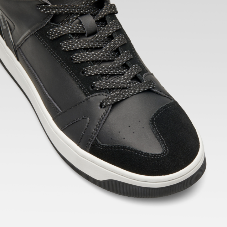 Xpd moto-1 sneakers  pelle nera - immagine 5