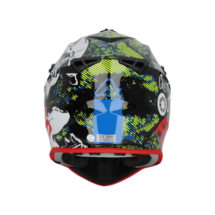 Casco Acerbis linear white/black - immagine 4