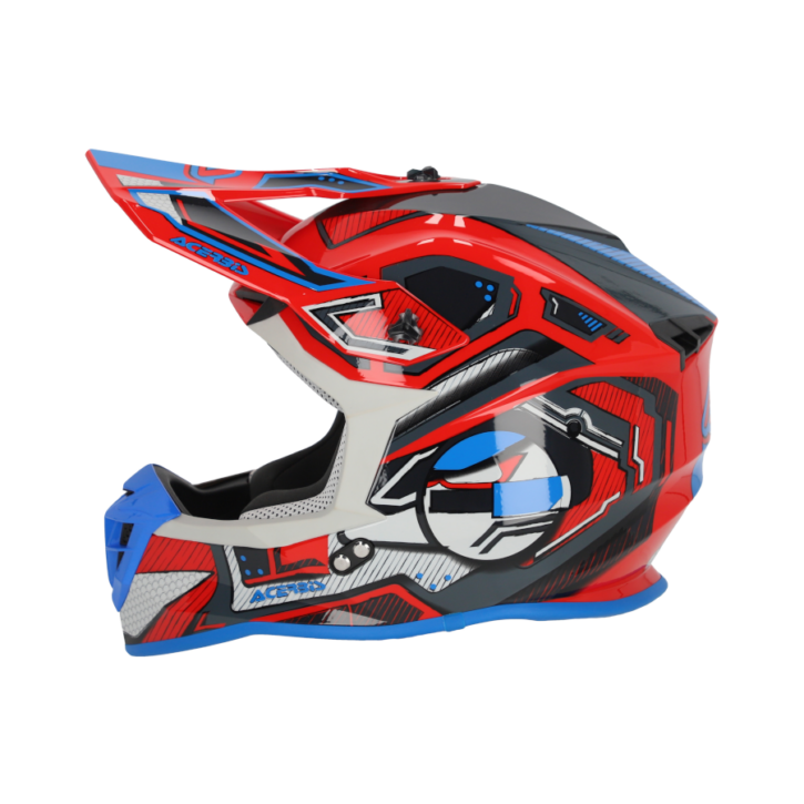 Casco Acerbis linear red/blu - immagine 6