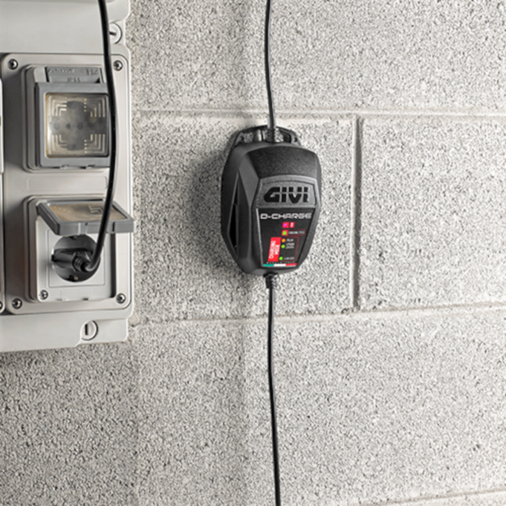 Carica batteria mantenitore di carica Givi s511 charge plus - immagine 4