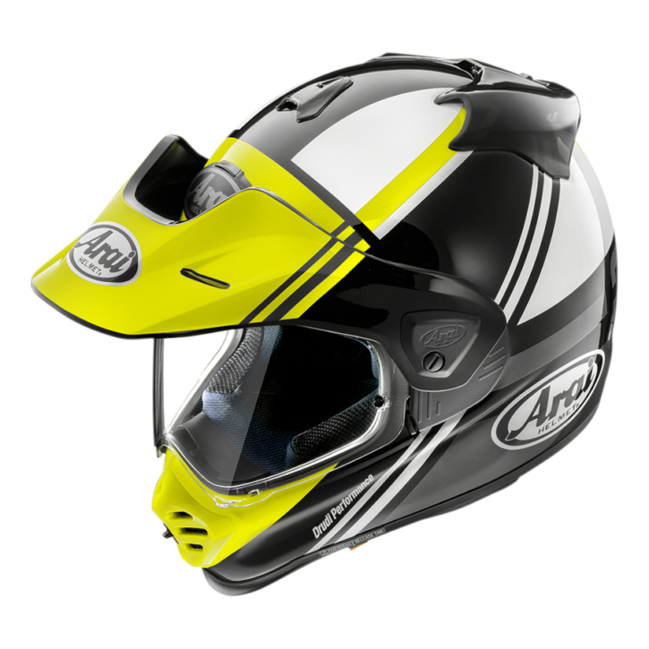 Casco Arai tour-x5 cosmic fluor yellow