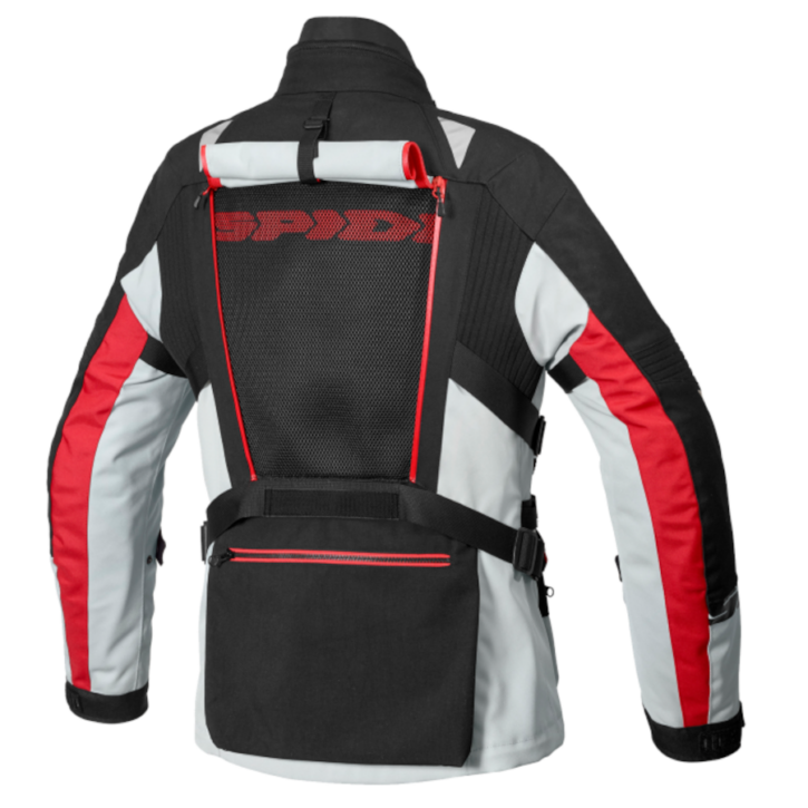 Giacca Spidi allroad jacket ghiaccio/rosso - immagine 4