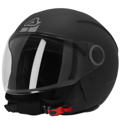 Casco jet Acerbis brezza nero