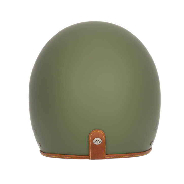 Casco jet Acerbis skodela verde militare - immagine 3