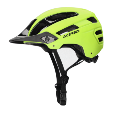 Casco bici Acerbis doublep nero giallo