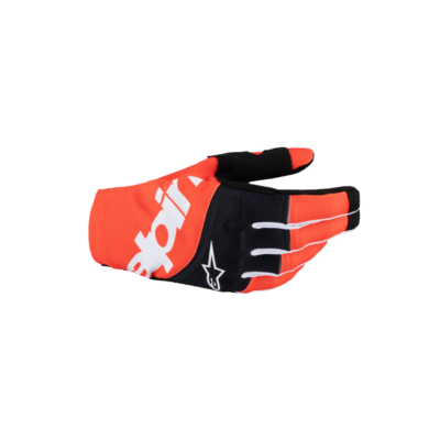 Alpinestars techstar glove 2025 black/hot orange