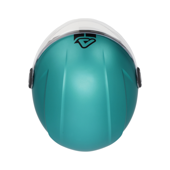Casco Acerbis brezza metallic turchese - immagine 2