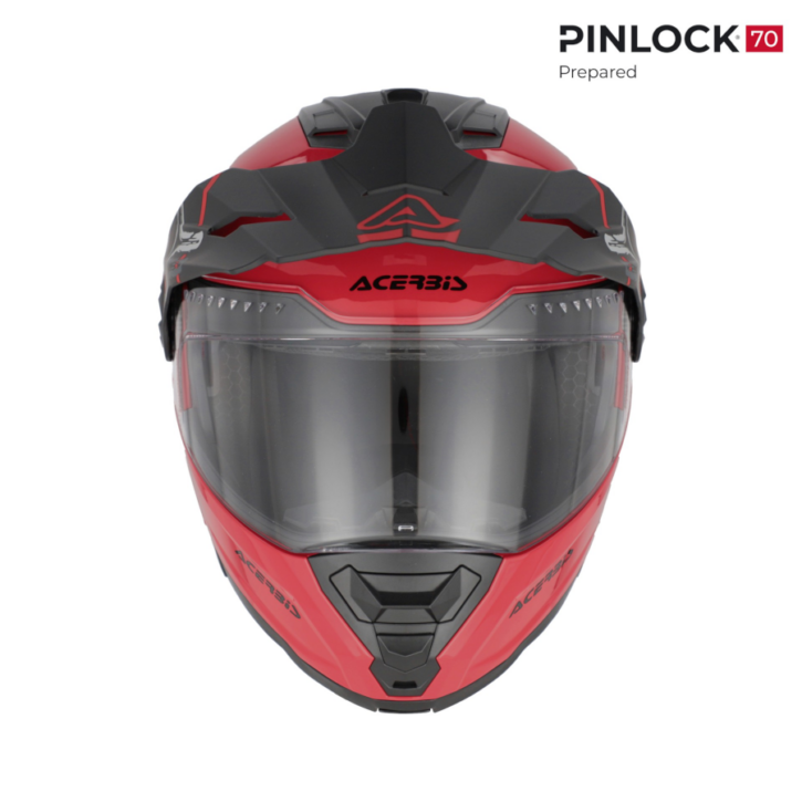 Casco Acerbis rider rosso/nero - immagine 2