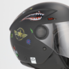 Casco acerbis brezza jet kid nero - immagine 3