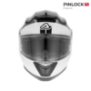 Casco modulare Acerbis serel 22/06 nero/bianco - immagine 2