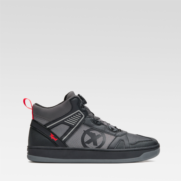Xpd sneakers moto fast nero antracite s121 172 - immagine 4