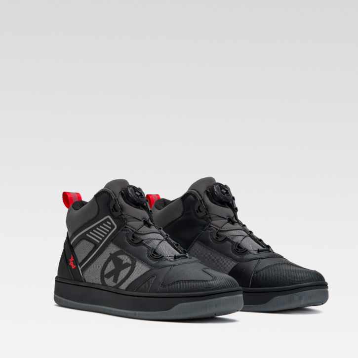 Xpd sneakers moto fast nero antracite s121 172 - immagine 6