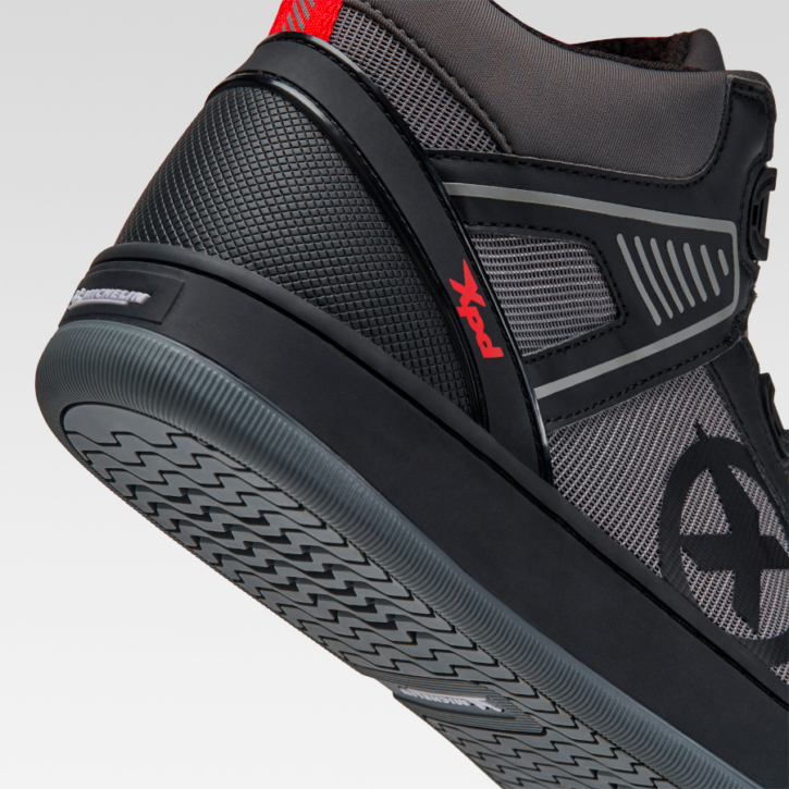 Xpd sneakers moto fast nero antracite s121 172 - immagine 2
