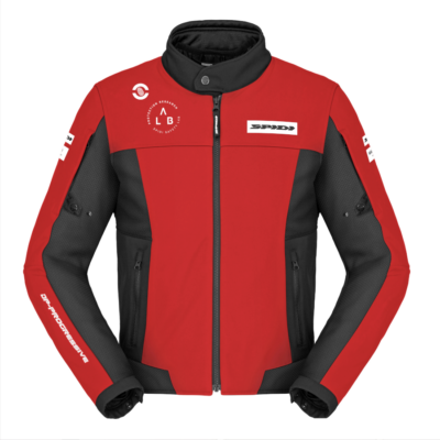 Giacca Spidi corsa tex t354 071 rosso/nero