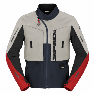 Spidi frontier jacket blu/ghiaccio/rosso t345 422