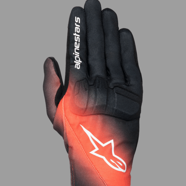 Guanti Alpinestars reef v2 black red fluo white