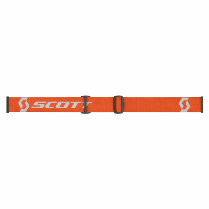 Maschera Scott primal orange/white orange chrome - immagine 2