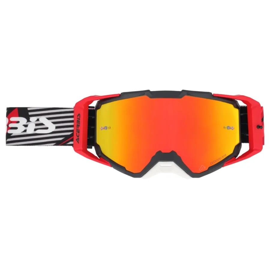 Occhiale Acerbis Vitrion Mirror Lens Black/red 0027520.323 - immagine 2