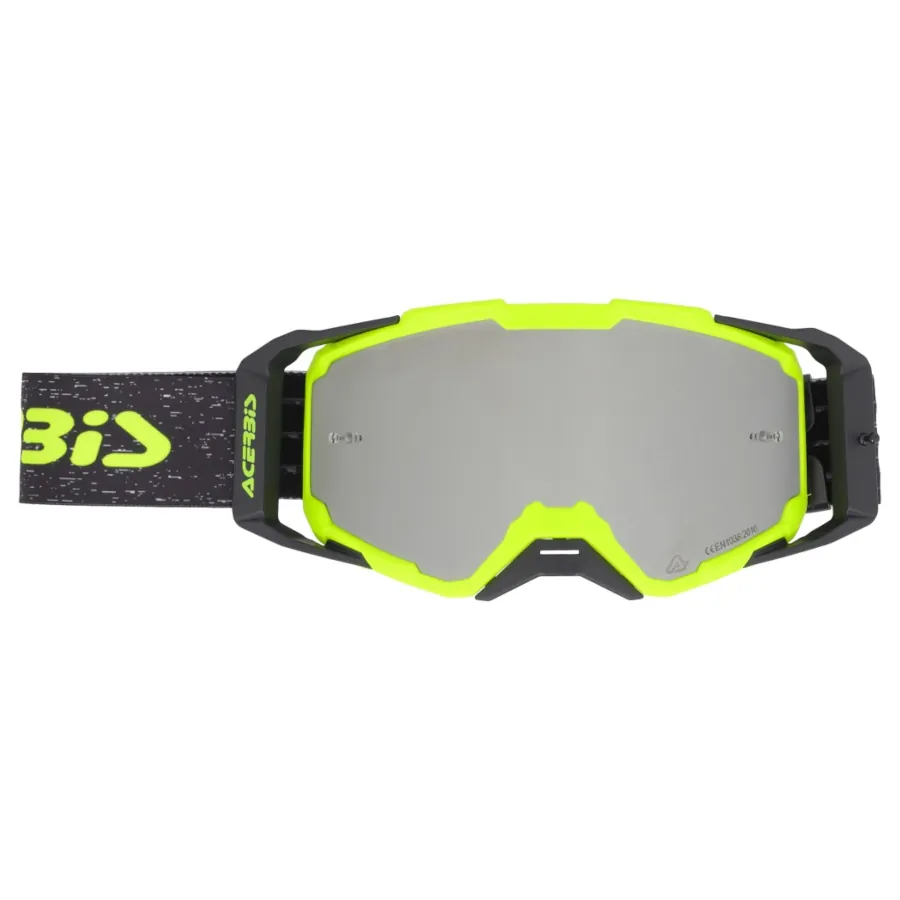Occhiale Acerbis Vitrion Mirror Lens Fluo Yellow/Black 0027520.458 - immagine 2