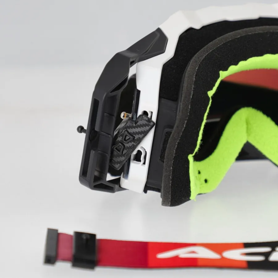 Occhiale Acerbis Vulcan Mirror Lens White/Black 0027508.237 - immagine 3