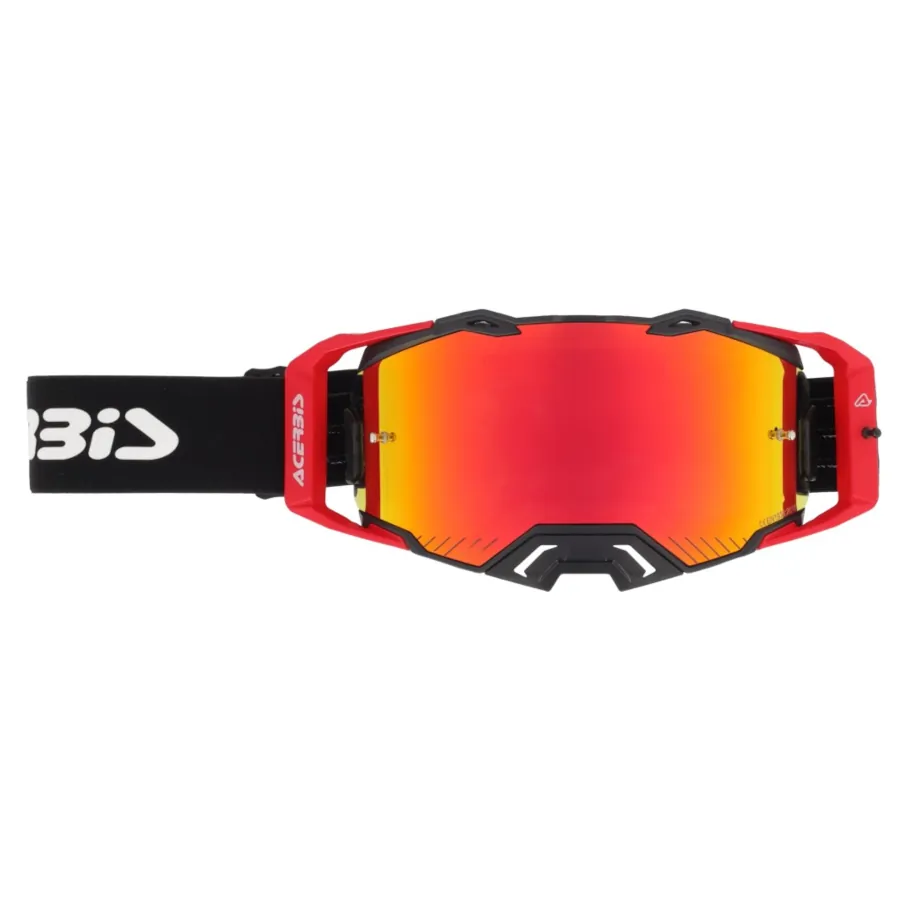 Occhiale Acerbis Vulcan Mirror Lens Black/Red 0027508.323 - immagine 2