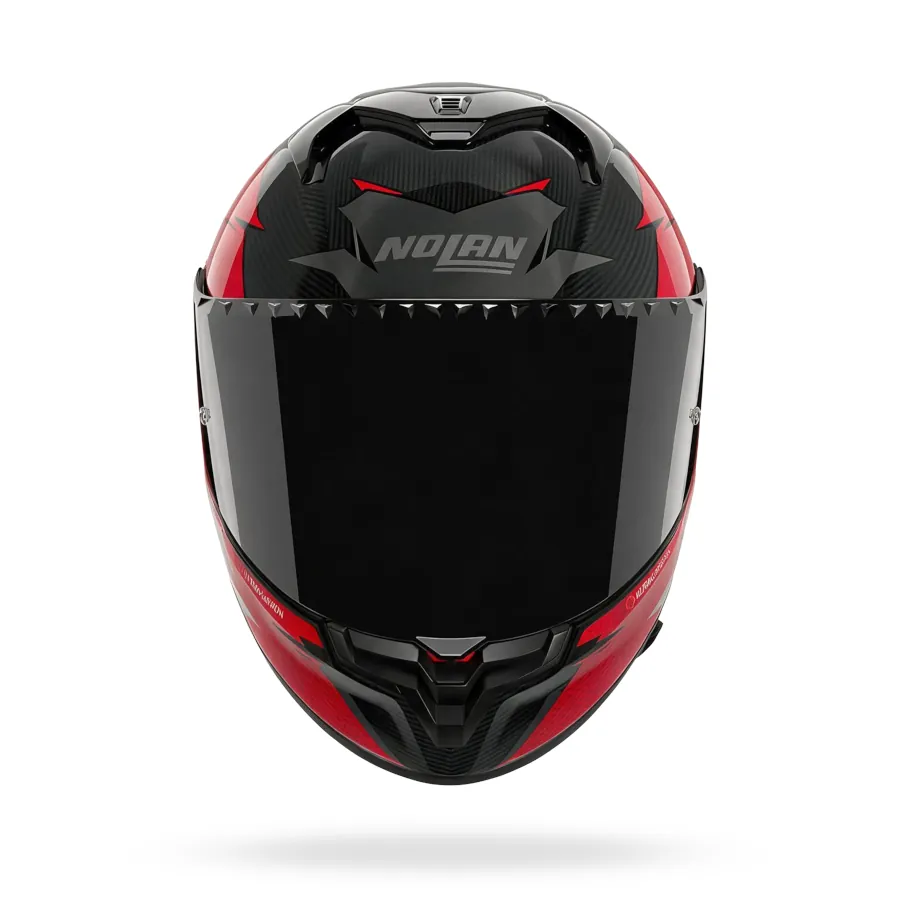 Casco Nolan X-904 Ultra Carbon Sfida Nero/Rosso/Argento X94000880363 - immagine 2